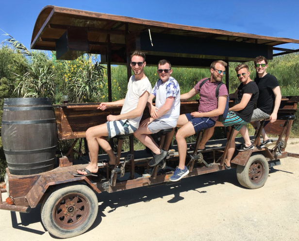 Barcelona Beer Bike